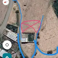 زمین کلنگی 350 متر اب برق گاز کنارش