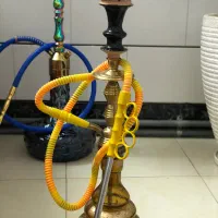 قلیان برنجی ۲ قپه