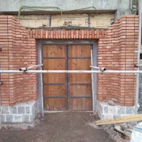 اجرای آجر نما، ده سوراخه، قزاقی، فشاری بنائی