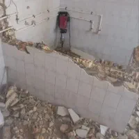 تخریبکاری تخریب بتن.دیوار.گچ.سرامیک.مزاییک|خدمات پیشه و مهارت|برازجان, |دیوار