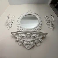 آینه و شمعدان جنس پلی استر