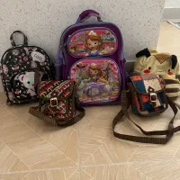 تعداد زیادی کیف کوله ای و‌مجلسی دخترانه نونو