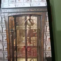 ویترین و میز تلویزیون|بوفه، ویترین، کنسول|کاشان, ملا حبیبالله شریف|دیوار