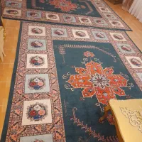 جفت قالی گیاهی طرح وثوق|فرش|اردبیل, |دیوار