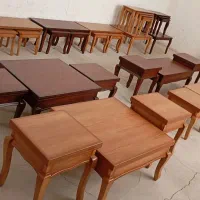 میز عسلی )سه تیکه پایه sجلومبلی عسلی