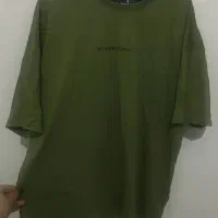 تیشرت لانگ سبز کاملا سالم و تمیز