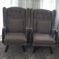 مبل راحتی ۹نفره باعسلی سالم چوب راش