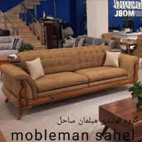 مبل راحتی ببر بشرط چاقو8نفره مکانیز شرکتی مدل آرتا|مبلمان خانگی و میز عسلی|نظرآباد, رسالت|دیوار