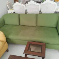 مبل راحتی نیم ست در حد نو|مبلمان خانگی و میز عسلی|تهران, شهرک شهید باقری|دیوار