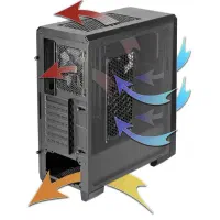 پوسته کیس گرین مدل Pars Evo|قطعات و لوازم جانبی رایانه|اراک, |دیوار