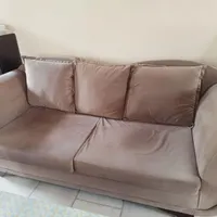 یکدست مبل ۷نفره بامیزوسط وشیشه رومیز|مبلمان خانگی و میز عسلی|چمستان, |دیوار
