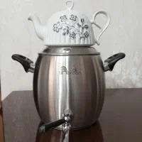 کتری قوری شیر دار