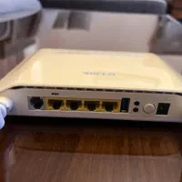 مودم روتر +ADSL2 و سوییچ پورت رومیزی|مودم و تجهیزات شبکه|تهران, جیحون|دیوار