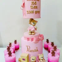 کیک تولد کافیشاپی عقد و عروسی