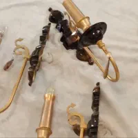 ۴ عددلوستر دیواری برنز