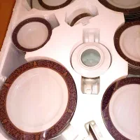 سرویس 102 پارچه زرین طرح میدنایت آکبند