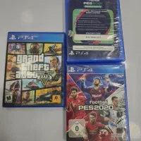 دیسک بازی pes gta v