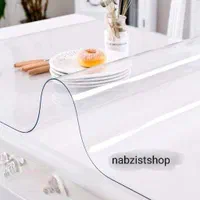 طلق رومیزی ژله ای شیشه ای سیلیکونی شفاف ضخیم دومیل|پرده، رانر، رومیزی|سبزوار, بیهق شرقی|دیوار