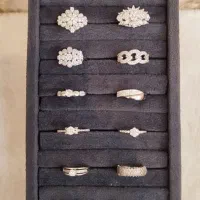 انگشتر نقره زنانه