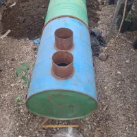 بخاری بشکه ایی گلخانه کاملا نو و استفاده نشده