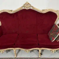 مبلمان استیل هفت نفره و میز ناهارخوری خوری