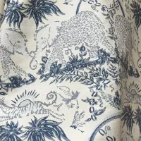 مانتو ژاکارد آبی و سرخابی کوک دوزی|لباس|مشهد, آبادگران|دیوار