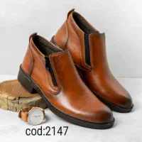 نیم بوت چرم طبیعی تبریز(تعداد محدود)|کیف، کفش، کمربند|ری, سیزده آبان|دیوار