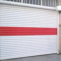 کرکره برقی ضد گلوله با رنگ مشکی سوپر مات دست اول