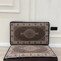 پشتی طرح ماهی تمام نخ اکرلیک