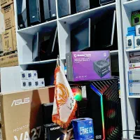 کیس نسل 14 مادربورد B760 رم 32 گرافیک 8 مانیتور 27|رایانه رومیزی|مشهد, جانباز|دیوار