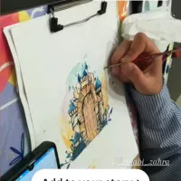 نقاشی حرفه ای کودکان و بزرگسالان قوچان قوچان