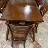 میز نهار خوری|میز و صندلی غذاخوری|پرهسر, |دیوار