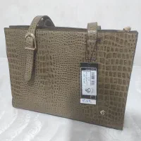 کیف زنانه تمام چرم ویزون