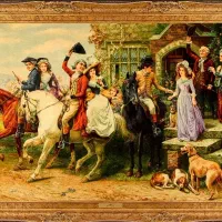 تابلو فرش خیلی بزرگ