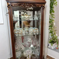 بوفه درحد نو باچوب گردو|بوفه، ویترین، کنسول|تبریز, |دیوار