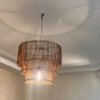 لوستر حصیری