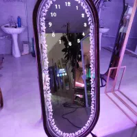 آینه چراغدار  (دیواری) متحرک لاین دار . لمسی