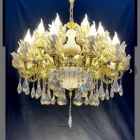 لوستر ۱۵شاخه ۳۰لامپ|لوستر و چراغ آویز|کرمانشاه, |دیوار