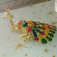 طاووس فلزی(جاجواهراتی)