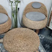 صندلی حصیری