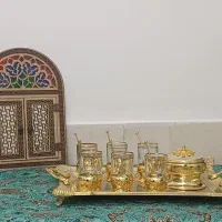 گیره استکان و لیوان همراه سینی|ظروف سرو و پذیرایی|تهران, زرکش|دیوار