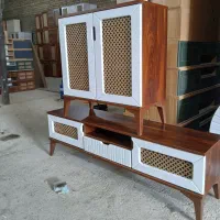 آینه کنسول میز تلویزیون جاکفشی|بوفه، ویترین، کنسول|نسیم‌شهر, |دیوار