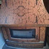 بخاری هیتا شعله طرح شومینه