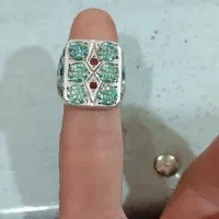 انگشتر جواهرات موزنایت الماس روسی