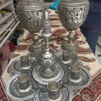 جام و سینی و گالش قلمزنی