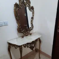 آینه کنسول برنز قدیمی