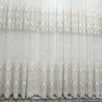 پرده با زیر پرده وگیره ها وسیخ پرده کاملا سالم|پرده، رانر، رومیزی|ماکو, |دیوار