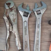 آچار شلاقی آچار فرانسه کولیس جغجغه پرچ زن انبرقفل