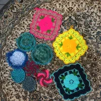 اسکاج و دستگیره قلاب بافی