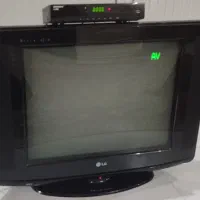 تلویزیون ۲۱ اینچ LG همراه با ست آپ باکس